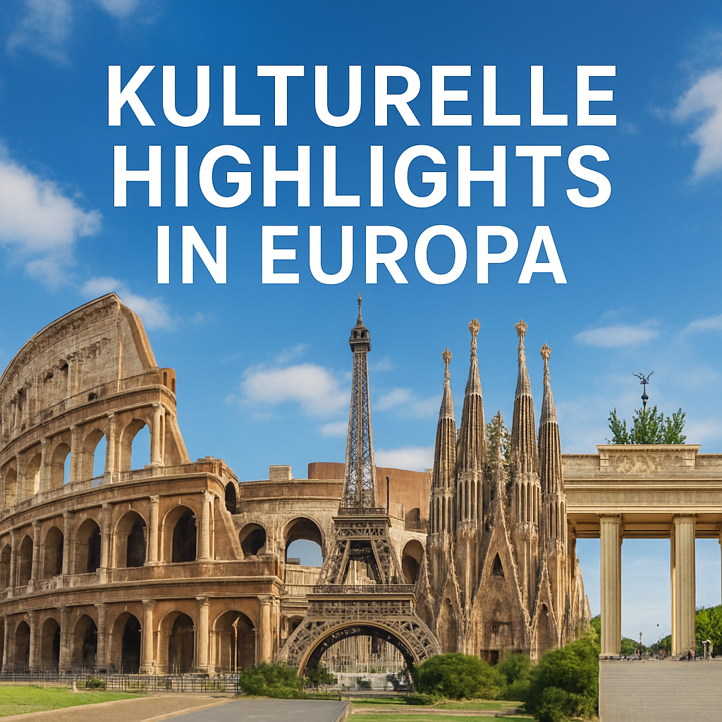 Kulturelle Highlights in Europa